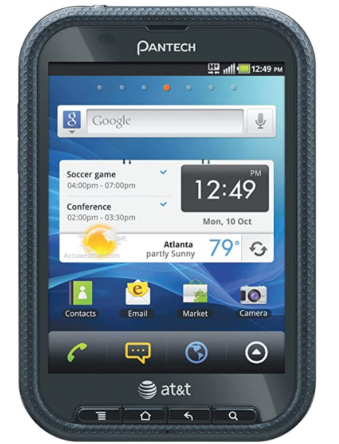 Pantech Pocket, Black (AT&T)